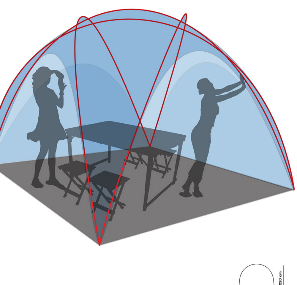 Тент- Шатер SPACE ONE (Цвет ROYAL и WOODLAND)