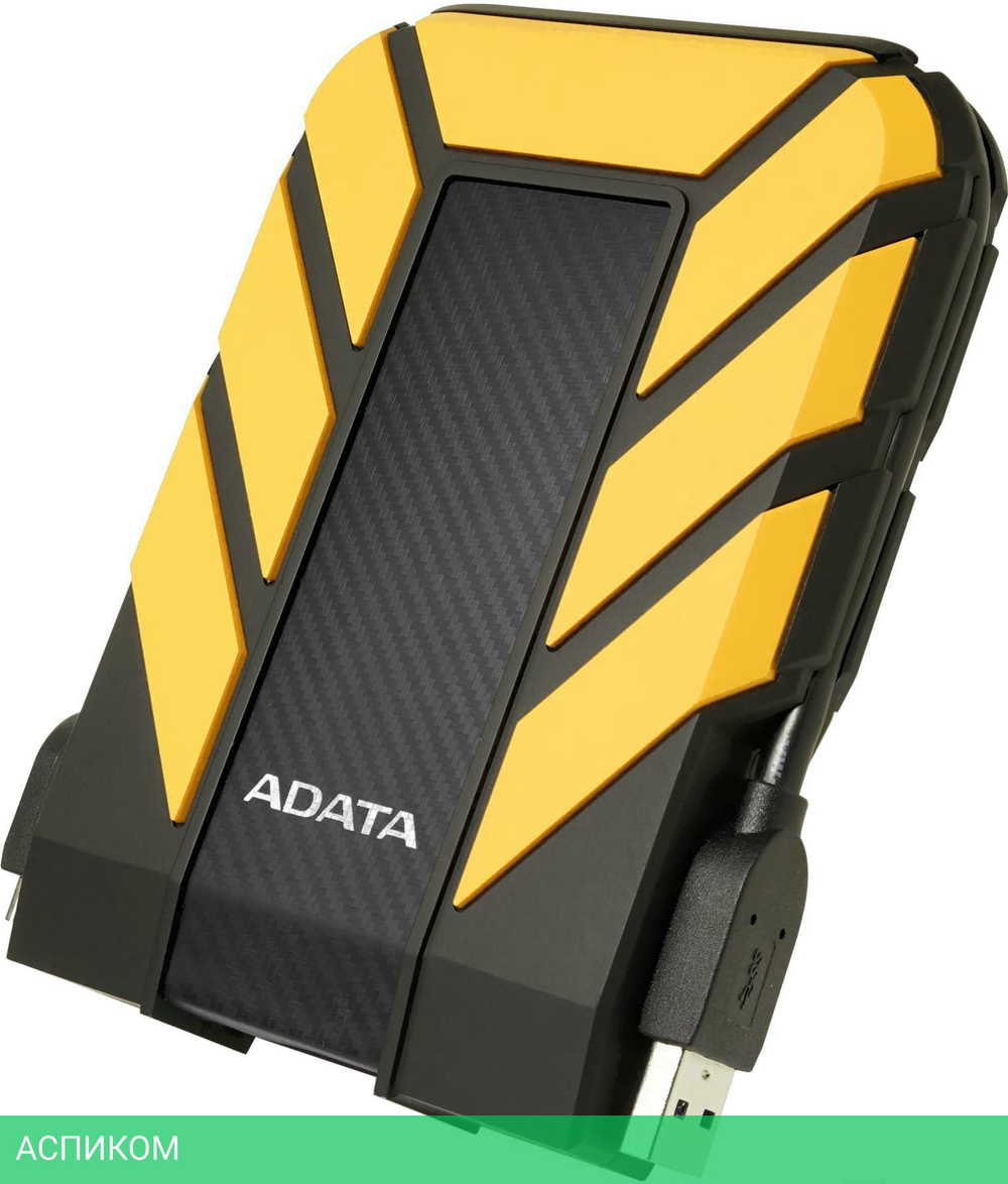 Внешний накопитель A-Data HD710 Pro 2TB желтый (AHD710P-2TU31-CYL)