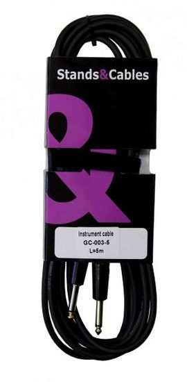 Инструментальный кабель 5м STANDS & CABLES GC-003-5