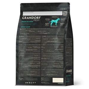 Сухой корм GRANDORF Fresh Dog Adult MAXI Salm&Sweet Potato для собак крупных пород из свежего мяса лосося с бататом