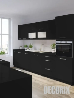 Грунт для пластика аэрозольный черный матовый DECORIX - грунтовка для пластика в баллончике 520 мл - комплект 2 шт