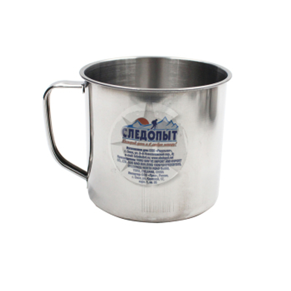 Кружка Следопыт нерж. d 10см 600 мл