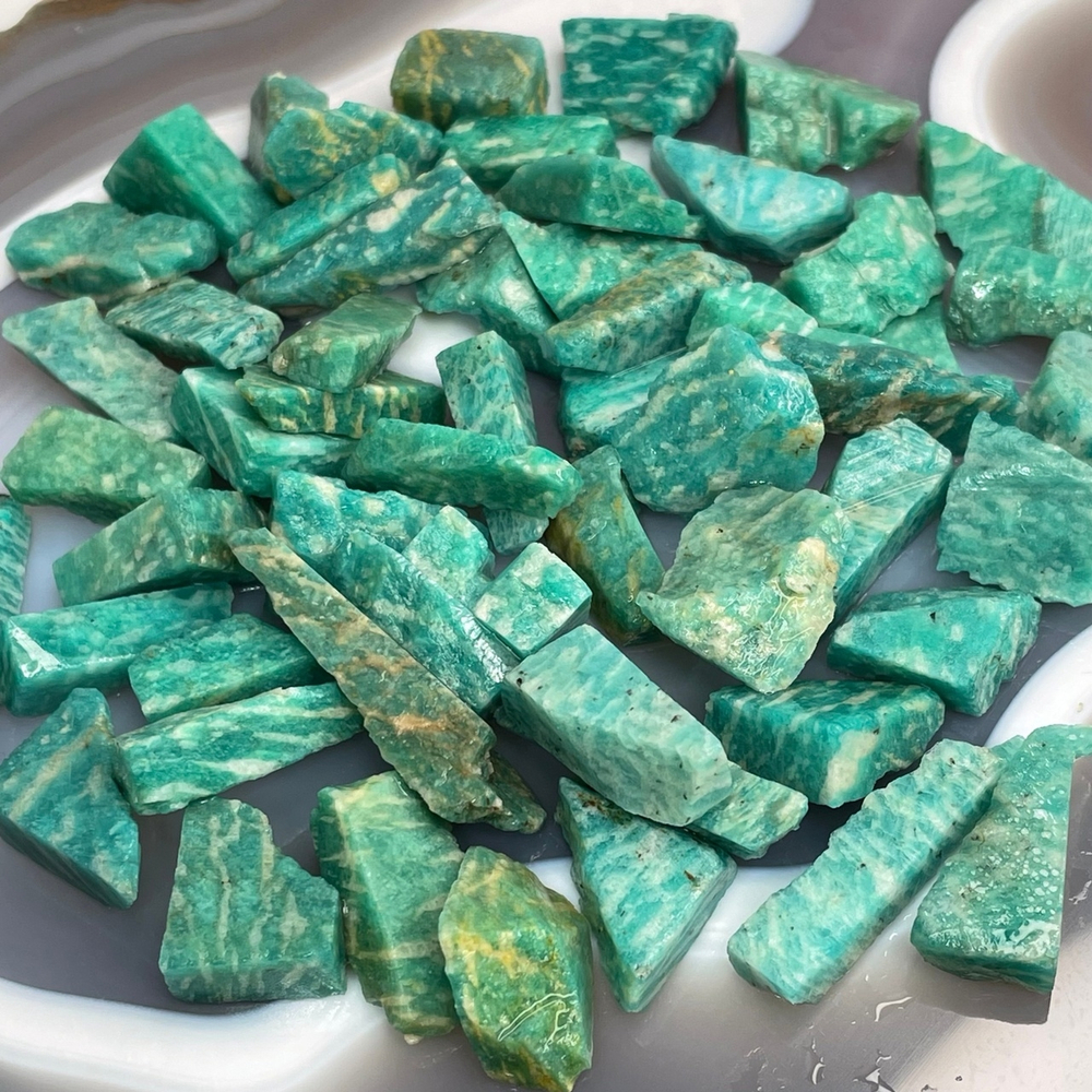 35320 Амазонит Срез 20-36мм