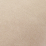 Чехол на подушку из хлопкового бархата бежевого цвета из коллекции essential, 30х50 см