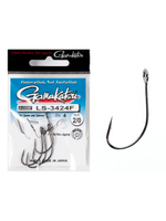 Крючки Gamakatsu LS-3424F NEW LABEL HOOKS BLACK размер 08 (упк.8шт.)