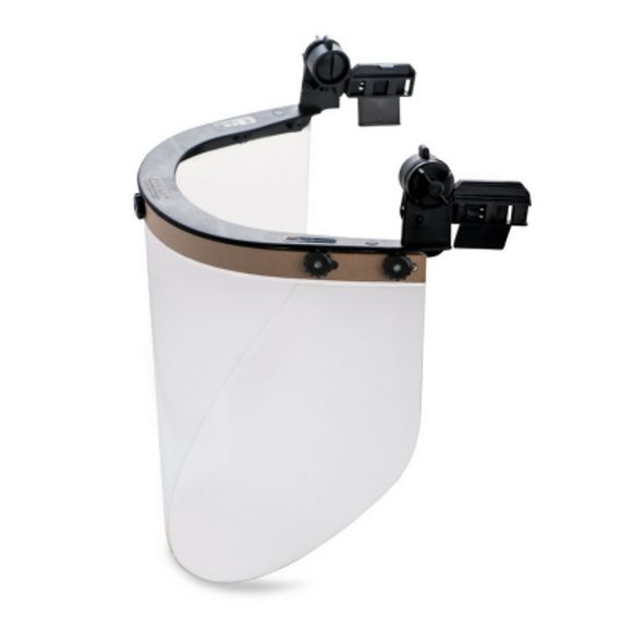 Щиток Росомз КБТ SUPER ВИЗИОН, утолщённый, защитный лицевой, с креплением на каске, арт. 04307