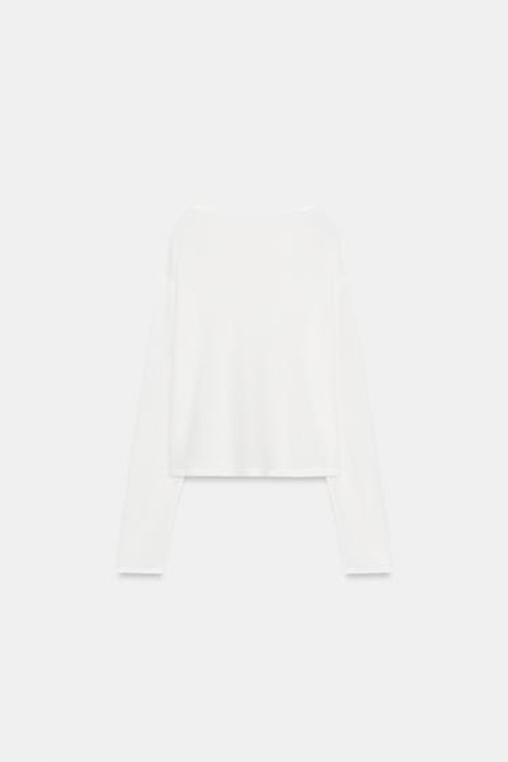 СВИТЕР С РУСТИКАЛЬНЫМ АЖУРНЫМ УЗОРОМ - ZARA