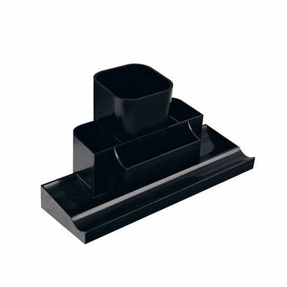 Подставка д/канц inФОРМАТ черный пластик