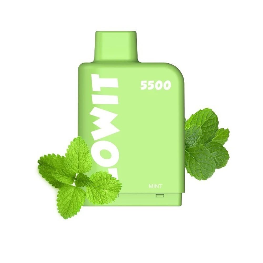Картридж Elf Bar Lowit 5500 (12мл) Мята