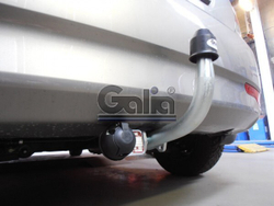 Фаркоп оцинкованный Galia K029C для Hyundai i30 хетчбек FD 2007-2010, Kia Ceed хетчбек 2006-2012(паспорт и сертификат в комплекте)(без электрики)