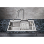 Мойка для кухни Milacio Denia 75 Steel MC.77420 сталь нержавеющая