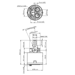 Картридж Lemark SEDAL Cold Start Termaclick Mirror, 35 мм, короткий, LM9151P-BL