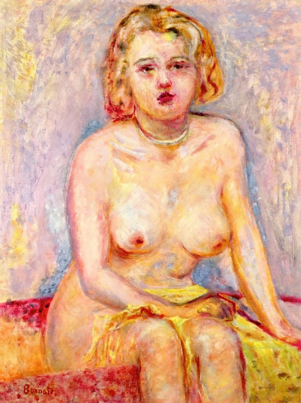 Pierre Bonnard (1867-1947) - эротическое искусство французского художника