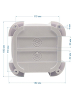 Коробка монтажная ST-K07 PRO Белая