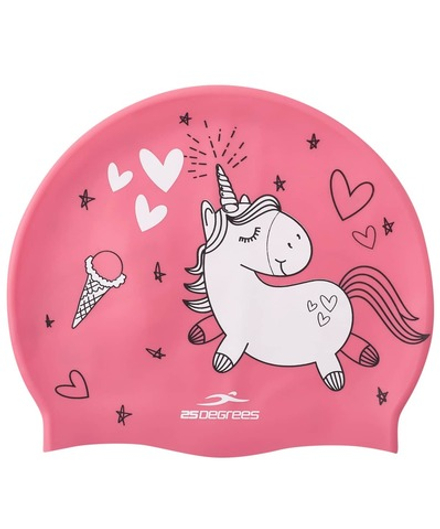 Шапочка для плавания Pony Pink, силикон, детский