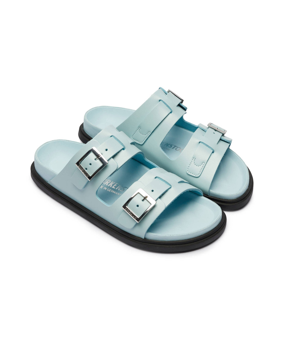 Шлепанцы кожаные st barths Birkenstock - голубой(1026418)
