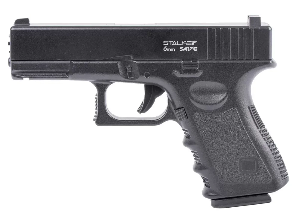Пистолет пневматический Stalker SA17G Spring (Glock 17), к.6мм (SA-3307117G)