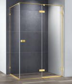 Душевой уголок Cezares BELLAGIO-AH-1-120/100-C-BORO, 120х100х197, профиль черный, прозрачное стекло