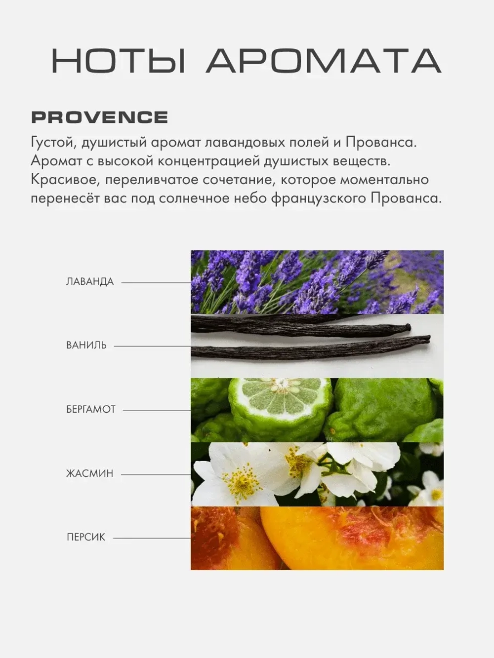 Интерьерный парфюм PROVENCE