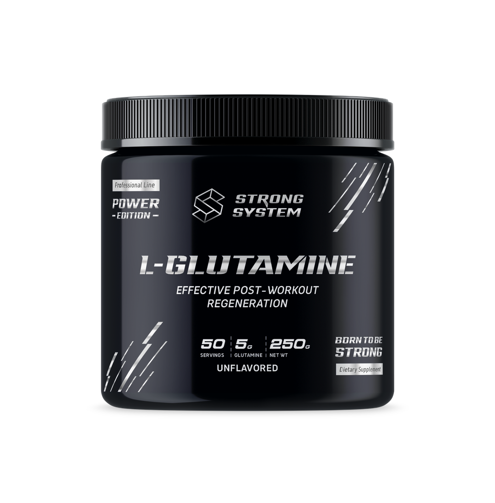 Strong System Л-Глютамин 250 г