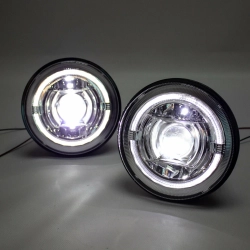 Фары Нива 4х4/Легенд в стиле Jeep Wrangler