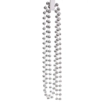 Бусы на ёлку 2,0 м «Шарик крупный» d-12 мм, Серебро