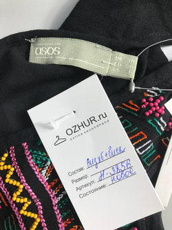 Топ Asos яркий и стильный, маркировка 38, визуально на 44 размер, новый