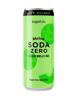 Напиток газированный без сахара Soda Zero со вкусом дыни