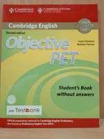 Objective PET Student's Book without Answers with CD-ROM with Testbank 2nd Edition