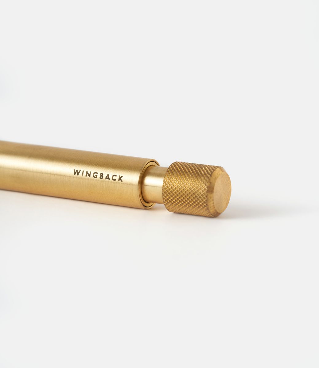 Wingback Mechanical Pen — ручка из латуни