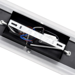 8025/19WL LEDIO LN24 000 черный/дерево, металл/МДФ Настенный светильник GU10 LED 2*10W + LED 19W 4000K 220V PINE