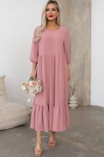 Платье Виолетта (пудровый) Р11-1247/3 Nikol