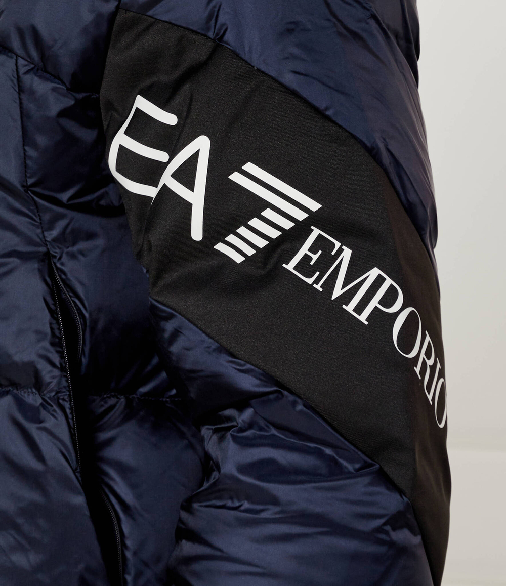 Пуховая куртка EA7 - темно-синий(6DPB33 PNEOZ)