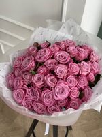 Гранд-букет из фиолетовых роз