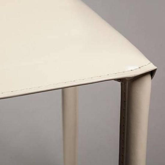 Стул Rolf, кожа бежевый