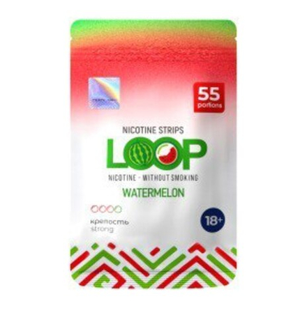 Никотиновые пластинки LOOP WATERMELON (12 МГ) - СОЧНЫЙ АРБУЗ