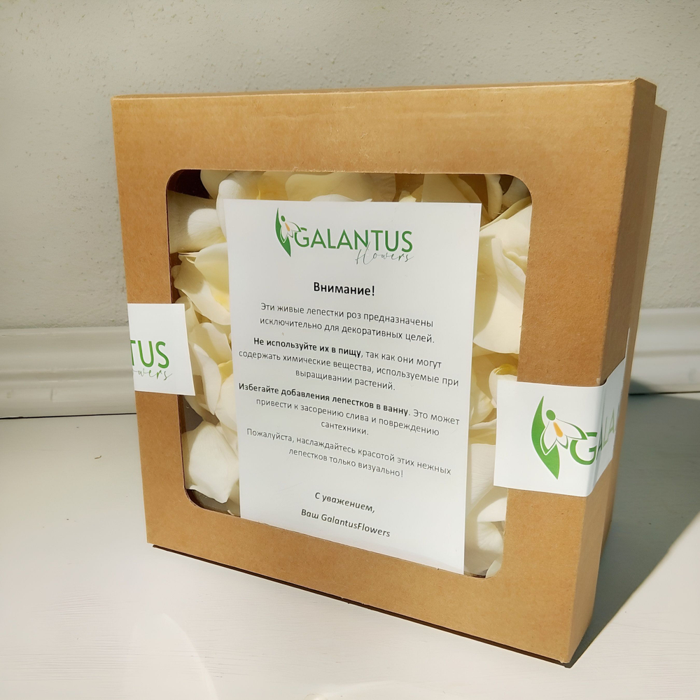 Лепестки живых роз