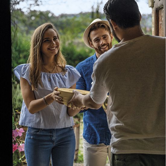 Миска с крышкой tierra, D30 см, черная