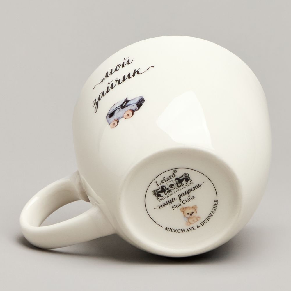 НАБОР ПОСУДЫ LEFARD МОЙ ЗАЙЧИК, 3 ПР.: САЛАТНИК 470МЛ, ТАРЕЛКА 20СМ, КРУЖКА 220МЛ