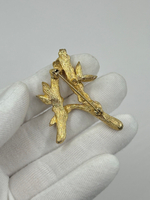 Брошь Буква А Sarah Coventry