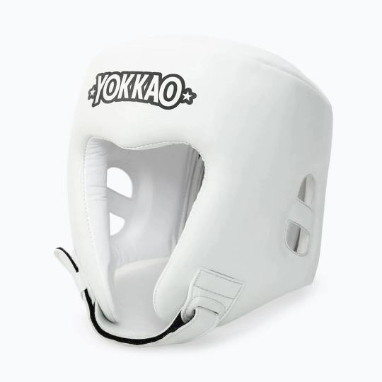 Боксёрский шлем YOKKAO Competition white