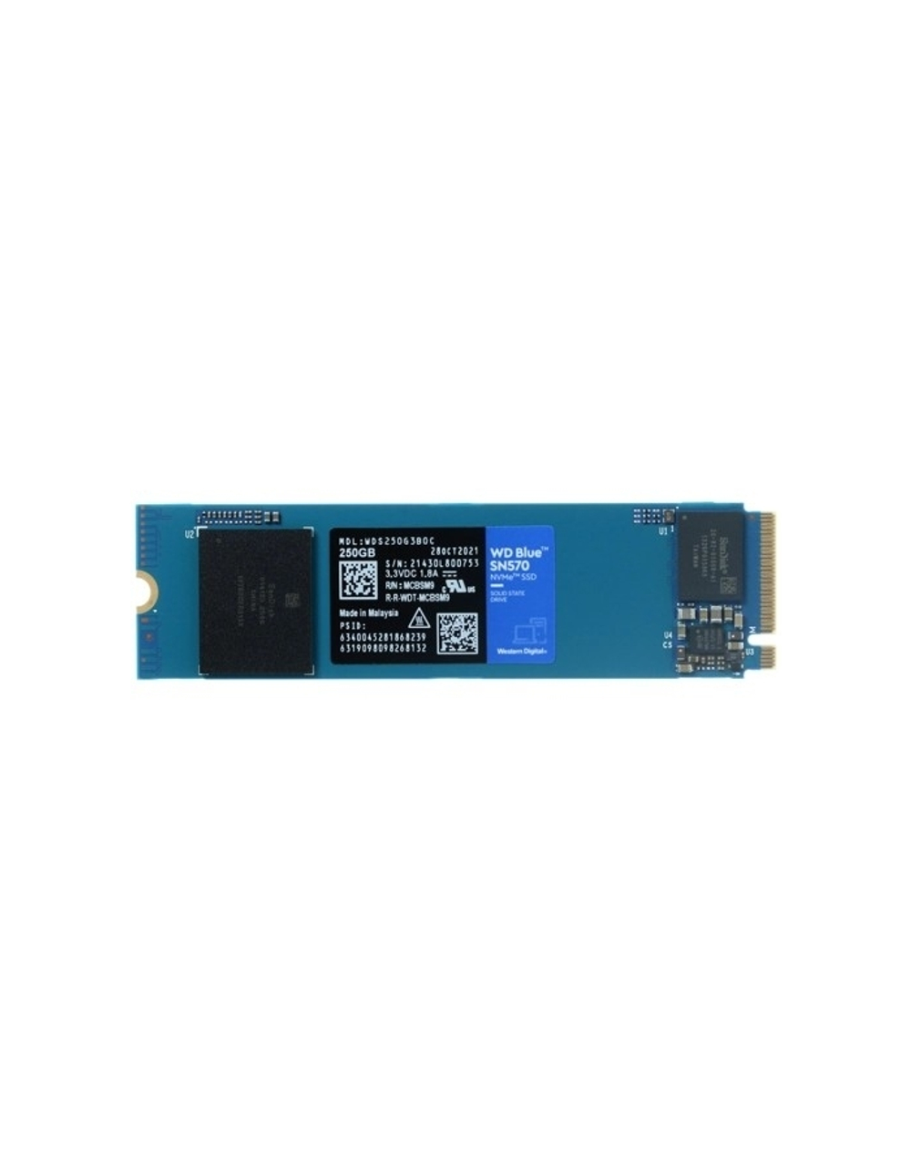 WD SSD M.2 250Gb WDS250G3B0C