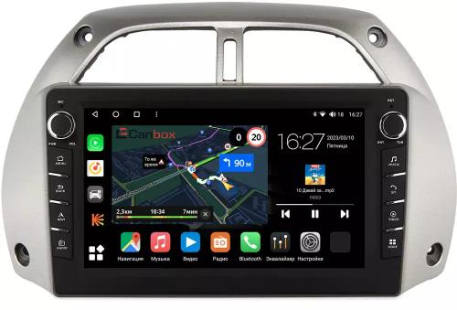Магнитола для Toyota RAV4 2000-2003 - Canbox 9-262 Android 10, Быстрая, CarPlay, 4G SIM-слот