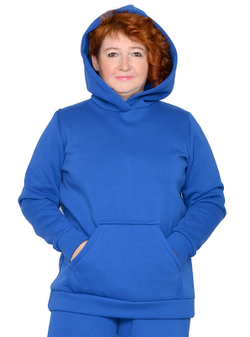 Толстовка из футера с начесом Элли