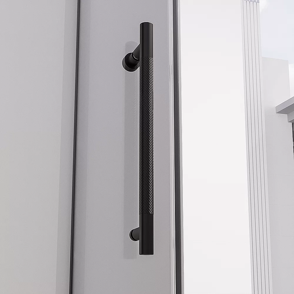 Душевая дверь Veconi Premium Alassio B AL-130-00-B-C4 130 стекло прозрачное осветленное/профиль черный матовый
