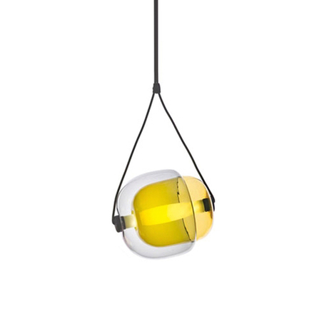 Pendant design lamp  Capsula by Brokis (Yellow)