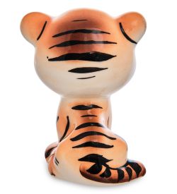 ГЛ- 026 Фигурка «Тигренок Арни» цв. (Гжельский фарфор)