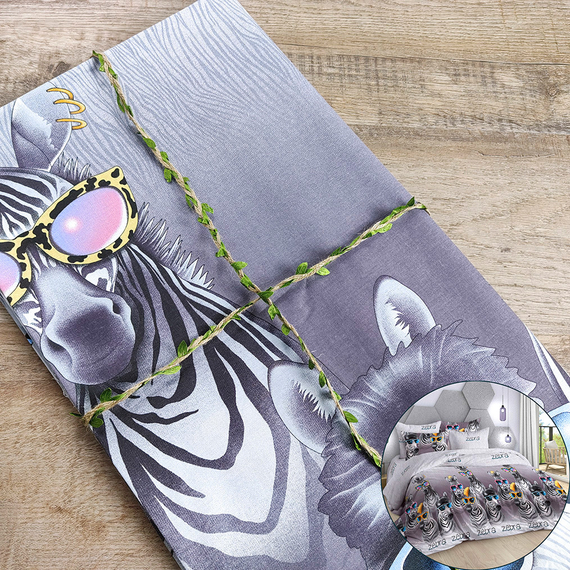 Поплин &quot;Зебры&quot; | ш.220 см | 115 г/м² | хлопок-100%