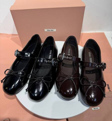 Балетки MIU MIU