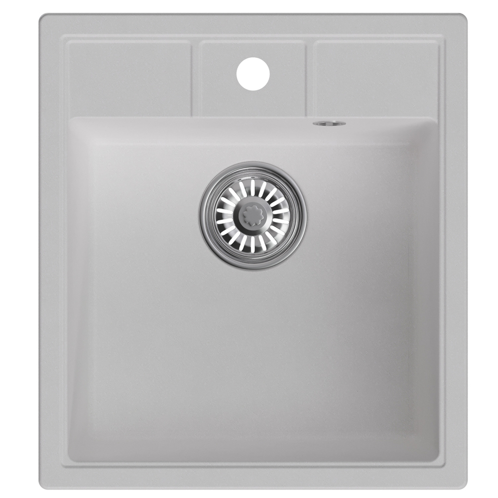 Мойка ML-GM28 КОМФОРТ ультра-белая (341), 450*500*190мм